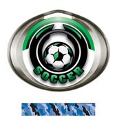 Hasty Award Halo Soccer Epic Insert Medal Hasty Award Halo Soccer Epic Insert Medal