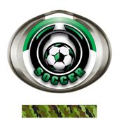 Hasty Award Halo Soccer Epic Insert Medal Hasty Award Halo Soccer Epic Insert Medal