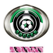 Hasty Award Halo Soccer Epic Insert Medal Hasty Award Halo Soccer Epic Insert Medal