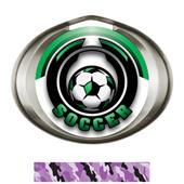Hasty Award Halo Soccer Epic Insert Medal Hasty Award Halo Soccer Epic Insert Medal