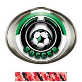 Hasty Award Halo Soccer Epic Insert Medal Hasty Award Halo Soccer Epic Insert Medal