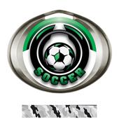 Hasty Award Halo Soccer Epic Insert Medal Hasty Award Halo Soccer Epic Insert Medal