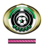 Hasty Award Halo Soccer Epic Insert Medal Hasty Award Halo Soccer Epic Insert Medal