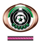 Hasty Award Halo Soccer Epic Insert Medal Hasty Award Halo Soccer Epic Insert Medal
