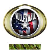 Hasty Award Halo Volleyball Liberty Insert Medal Hasty Award Halo Volleyball Liberty Insert Medal