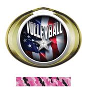 Hasty Award Halo Volleyball Liberty Insert Medal Hasty Award Halo Volleyball Liberty Insert Medal