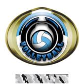 Hasty Award Halo Volleyball Epic Insert Medal Hasty Award Halo Volleyball Epic Insert Medal