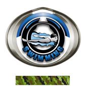Hasty Award Halo Swimming Epic Insert Medal Hasty Award Halo Swimming Epic Insert Medal