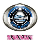 Hasty Award Halo Swimming Epic Insert Medal Hasty Award Halo Swimming Epic Insert Medal