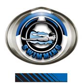 Hasty Award Halo Swimming Epic Insert Medal Hasty Award Halo Swimming Epic Insert Medal