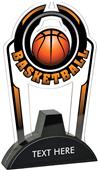 Hasty 7.5" Epic TRUacrylic Basketball Trophy Hasty 7.5" Epic TRUacrylic Basketball Trophy
