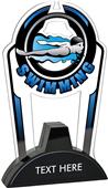 Hasty 7.5" Epic TRUacrylic Swimming Trophy Hasty 7.5" Epic TRUacrylic Swimming Trophy