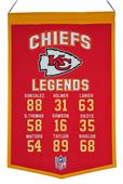 Winning Streak NFL Chiefs Legends Banner Winning Streak NFL Chiefs Legends Banner