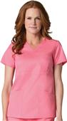 Maevn EON Women's Back Mesh Panel Mock Wrap Top Maevn EON Women's Back Mesh Panel Mock Wrap Top
