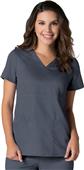 Maevn EON Women's Back Mesh Panel Mock Wrap Top Maevn EON Women's Back Mesh Panel Mock Wrap Top
