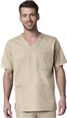 Maevn Red Panda Mens 3-Pocket V-Neck Top Maevn Red Panda Mens 3-Pocket V-Neck Top