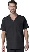 Maevn Red Panda Mens 3-Pocket V-Neck Top Maevn Red Panda Mens 3-Pocket V-Neck Top