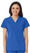Maevn Red Panda Women's V-Neck 2 Pocket Top Maevn Red Panda Women's V-Neck 2 Pocket Top