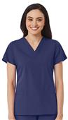 Maevn Red Panda Women's V-Neck 2 Pocket Top Maevn Red Panda Women's V-Neck 2 Pocket Top