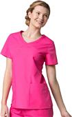 Maevn Red Panda Women's Curved Mock Wrap Top Maevn Red Panda Women's Curved Mock Wrap Top