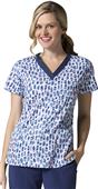 Maevn Prints Women's V-Neck Short Sleeve Tops Maevn Prints Women's V-Neck Short Sleeve Tops
