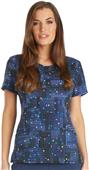 Cherokee Women's Round Neck Scrub Top Cherokee Women's Round Neck Scrub Top