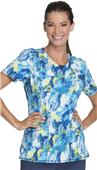 Cherokee Women's Round Neck Scrub Top Cherokee Women's Round Neck Scrub Top