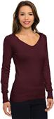 Lilac Bloom Womens Grace Twisted V-Neck Shirt Lilac Bloom Womens Grace Twisted V-Neck Shirt