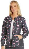 Cherokee Women's Zip Front Knit Warm-Up Jacket Cherokee Women's Zip Front Knit Warm-Up Jacket