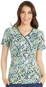 Cherokee Women's Mock Wrap Scrub Top Cherokee Women's Mock Wrap Scrub Top