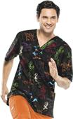 Cherokee Disney Unisex V-Neck Scrub Top Cherokee Disney Unisex V-Neck Scrub Top