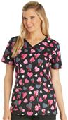 Cherokee Heart Healthy Women's V-Neck Scrub Top Cherokee Heart Healthy Women's V-Neck Scrub Top