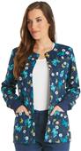 Cherokee Women's Snap Front Warm-Up Jacket Cherokee Women's Snap Front Warm-Up Jacket
