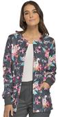 Cherokee Women's Snap Front Warm-Up Jacket Cherokee Women's Snap Front Warm-Up Jacket