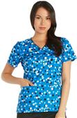 Cherokee Women's Mock Wrap Scrub Tops Cherokee Women's Mock Wrap Scrub Tops