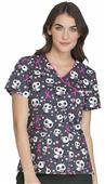 Cherokee Women's Mock Wrap Scrub Tops Cherokee Women's Mock Wrap Scrub Tops