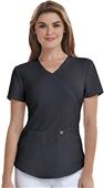 Careisma Women's Mock Wrap Scrub Top Careisma Women's Mock Wrap Scrub Top