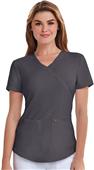 Careisma Women's Mock Wrap Scrub Top Careisma Women's Mock Wrap Scrub Top
