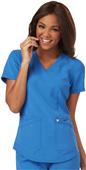 Careisma Women's Mock Wrap Scrub Top Careisma Women's Mock Wrap Scrub Top