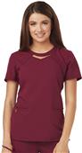 Careisma Women's Contemporary Round Neck Scrub Top Careisma Women's Contemporary Round Neck Scrub Top
