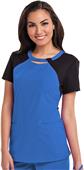 Careisma Women's Round Neck w/Contrast Scrub Top Careisma Women's Round Neck w/Contrast Scrub Top