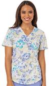 Careisma Women's Mock Wrap Scrub Top Careisma Women's Mock Wrap Scrub Top
