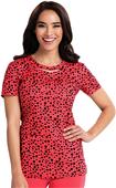 Careisma Women's Contemporary Round Neck Scrub Top Careisma Women's Contemporary Round Neck Scrub Top