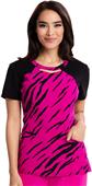 Careisma Women's Contemporary Round Neck Scrub Top Careisma Women's Contemporary Round Neck Scrub Top