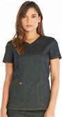 Dickies Women's Contemporary Fit V-Neck Scrub Top Dickies Women's Contemporary Fit V-Neck Scrub Top