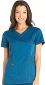 Dickies Women's Contemporary Fit V-Neck Scrub Top Dickies Women's Contemporary Fit V-Neck Scrub Top