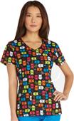 Dickies Women's Contemporary Fit V-Neck Scrub Tops Dickies Women's Contemporary Fit V-Neck Scrub Tops