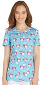 Dickies Women's Modern Classic V-Neck Scrub Tops Dickies Women's Modern Classic V-Neck Scrub Tops