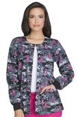 Dickies Women's Snap Front Warm-Up Scrub Jackets Dickies Women's Snap Front Warm-Up Scrub Jackets
