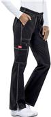Dickies Womens Low Rise Straight Leg Scrub Pants Dickies Womens Low Rise Straight Leg Scrub Pants